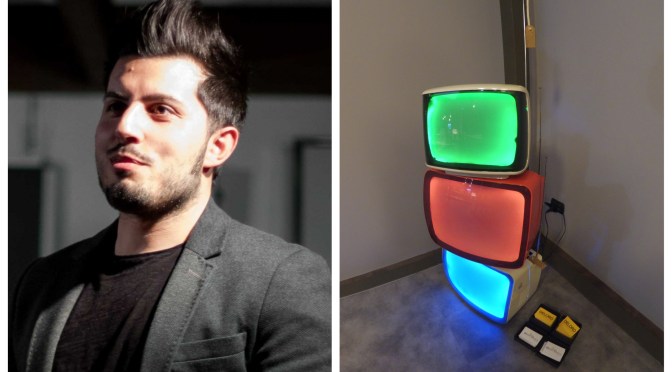 Upcycled televisions transformed into lamps: From Milan to Osaka through the theme of Design and Planet.