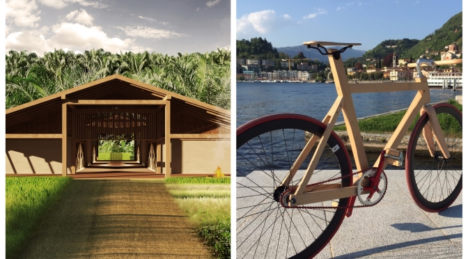 “Innovation Hub” and “WoodBike”: two examples of Sustainability you will see in Osaka for the YDD 2018.